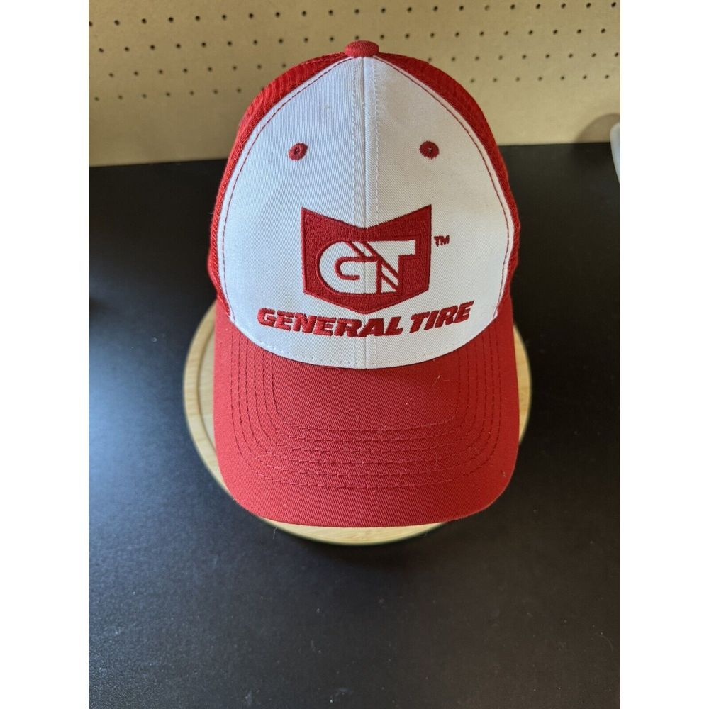 General Tire Hat‎ WITH Flag Trucker Hat Adjustable *NEW*